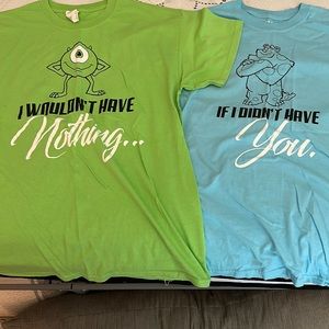 Monsters inc shirt set